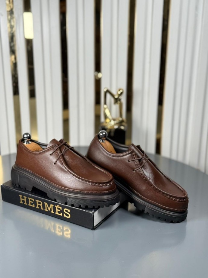  YENİ SEZON CASUAL ZRA MODEL - KAHVERENGİ DERİ