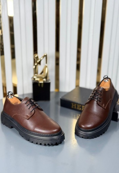  YENİ SEZON CASUAL ZRA MODEL - KAHVERENGİ DERİ