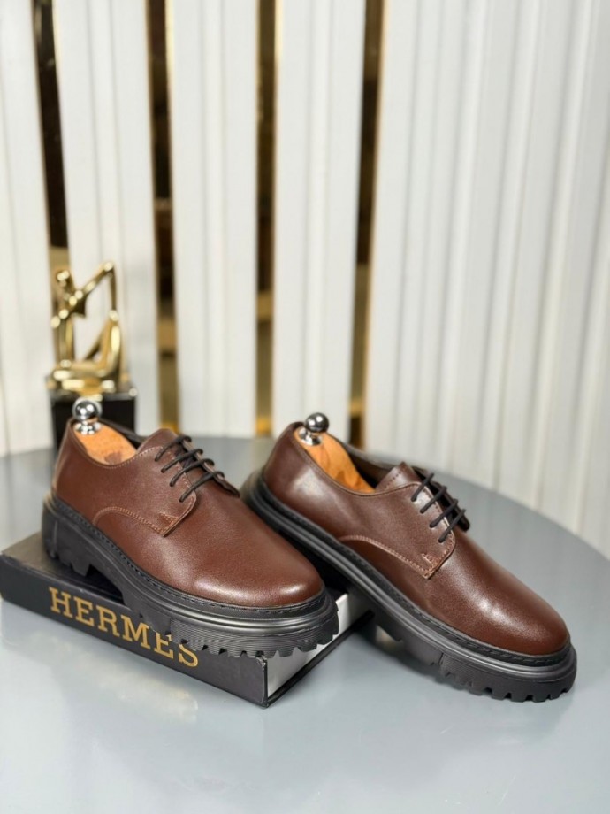  YENİ SEZON CASUAL ZRA MODEL - KAHVERENGİ DERİ