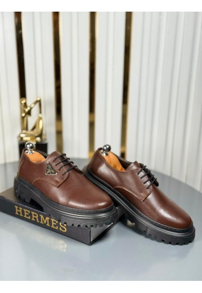  YENİ SEZON CASUAL PRD MODEL - KAHVERENGİ DERİ