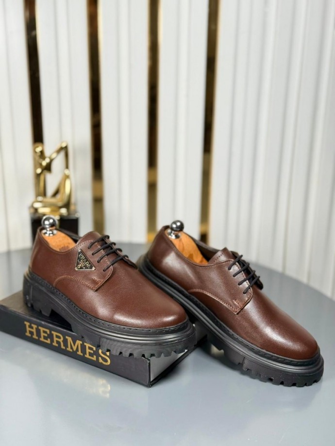  YENİ SEZON CASUAL PRD MODEL - KAHVERENGİ DERİ