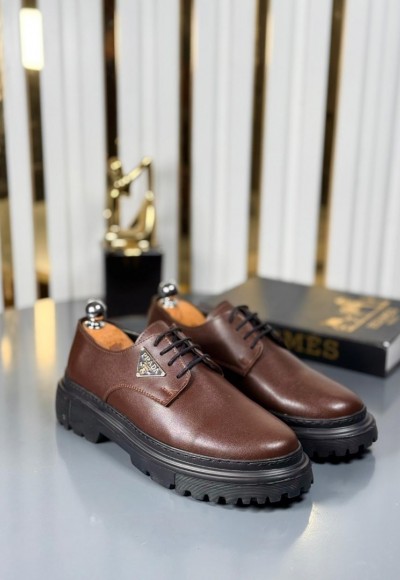  YENİ SEZON CASUAL PRD MODEL - KAHVERENGİ DERİ