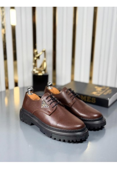  YENİ SEZON CASUAL PRD MODEL - KAHVERENGİ DERİ