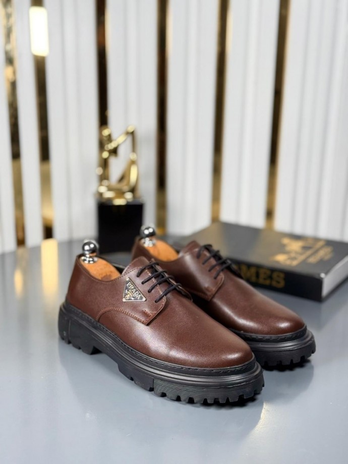  YENİ SEZON CASUAL PRD MODEL - KAHVERENGİ DERİ