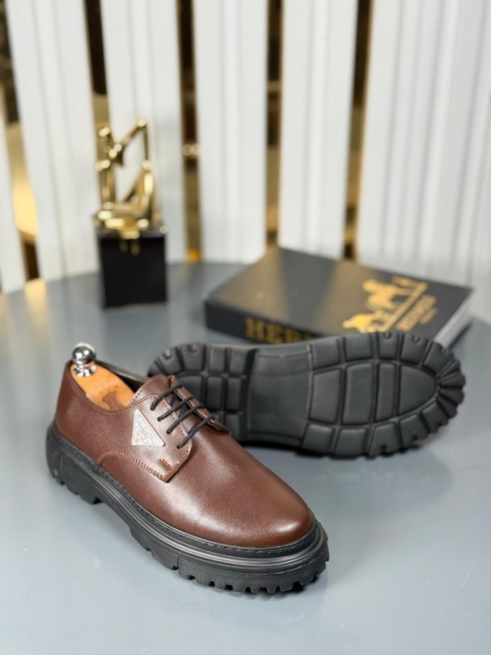  YENİ SEZON CASUAL PRD MODEL - KAHVERENGİ DERİ