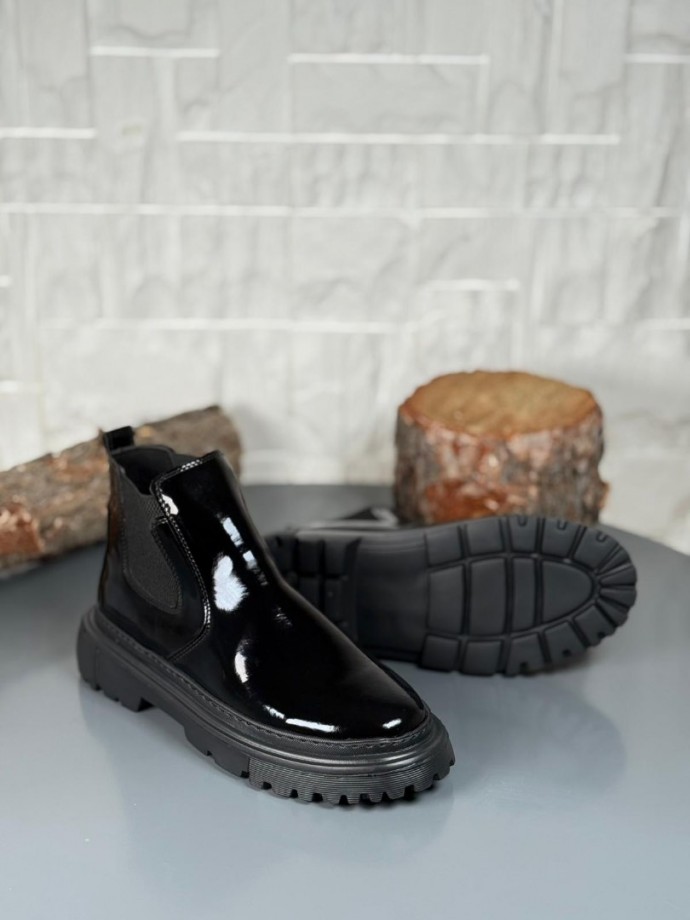  2025 SİYAH RUGAN PRD BANDAJLI EVA TABAN BOT - SİYAH RUGAN