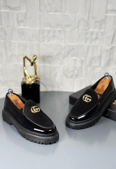 YENİ SEZON GCC PREMİUM CASUAL MODEL - SİYAH RUGAN DERİ