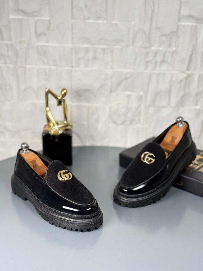 YENİ SEZON GCC PREMİUM CASUAL MODEL - SİYAH RUGAN DERİ