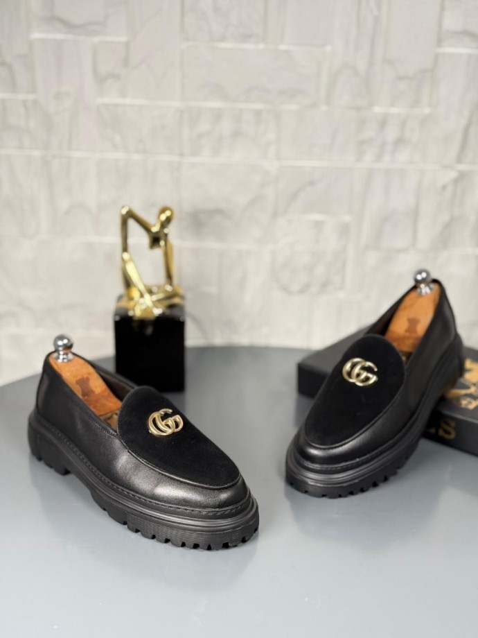 YENİ SEZON GCC PREMİUM CASUAL MODEL - SİYAH MAT DERİ