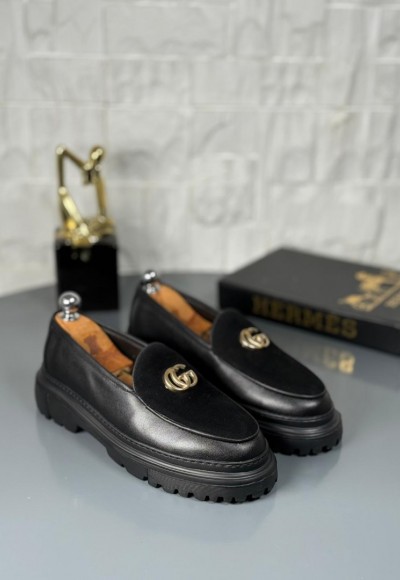 YENİ SEZON GCC PREMİUM CASUAL MODEL - SİYAH MAT DERİ