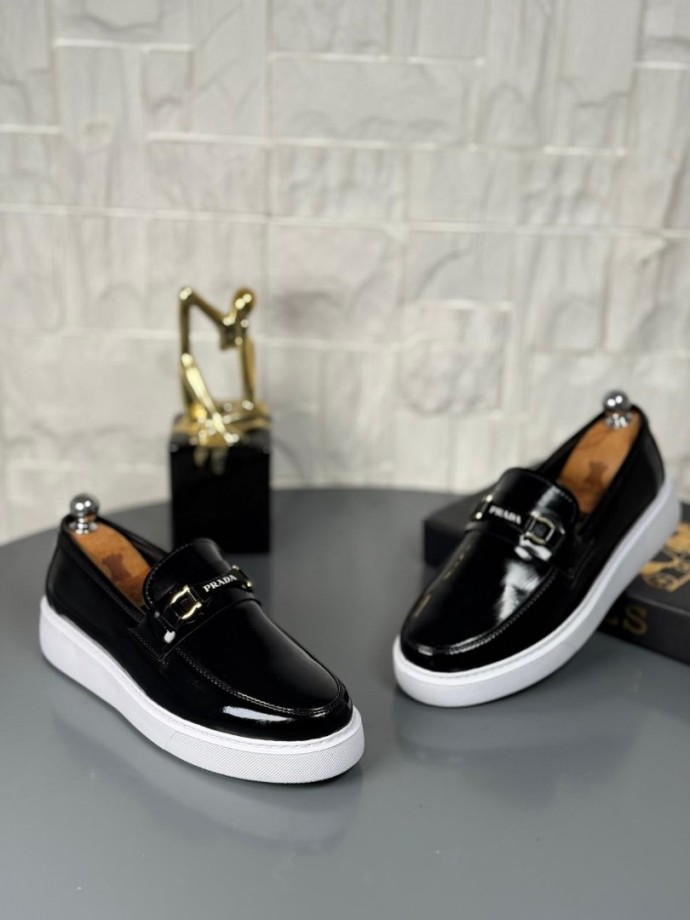 YENİ SEZON PRD PREMİUM CASUAL MODEL - SİYAH RUGAN DERİ