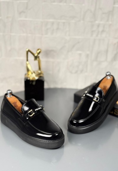 YENİ SEZON PRD PREMİUM CASUAL MODEL - SİYAH RUGAN DERİ