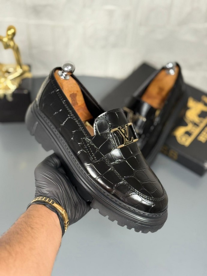 YENİ SEZON LW PREMİUM CASUAL MODEL - SİYAH RUGAN DERİ