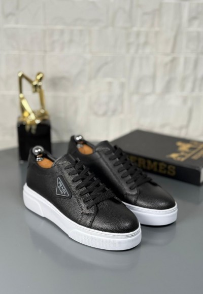 YENİ SEZON PRD PREMİUM CASUAL MODEL - SİYAH MAT DERİ