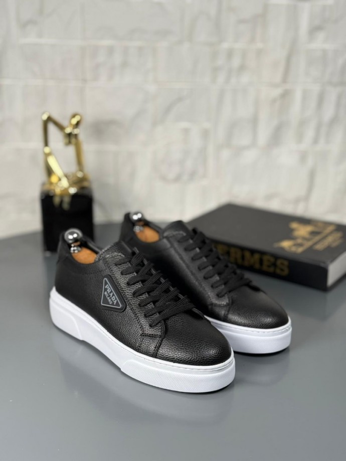 YENİ SEZON PRD PREMİUM CASUAL MODEL - SİYAH MAT DERİ