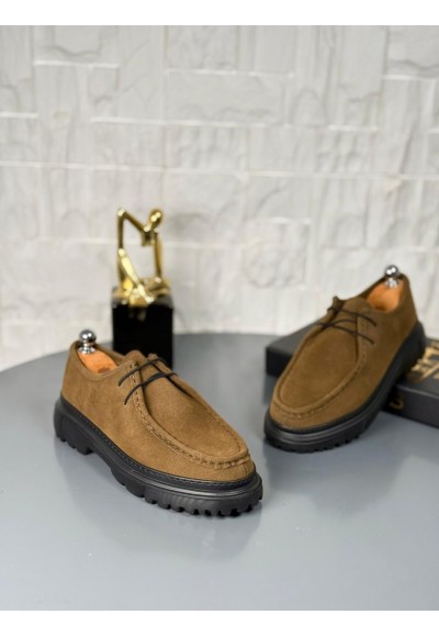 YENİ SEZON ZRA PREMİUM CASUAL MODEL - HAKİ YEŞİLİ SÜET