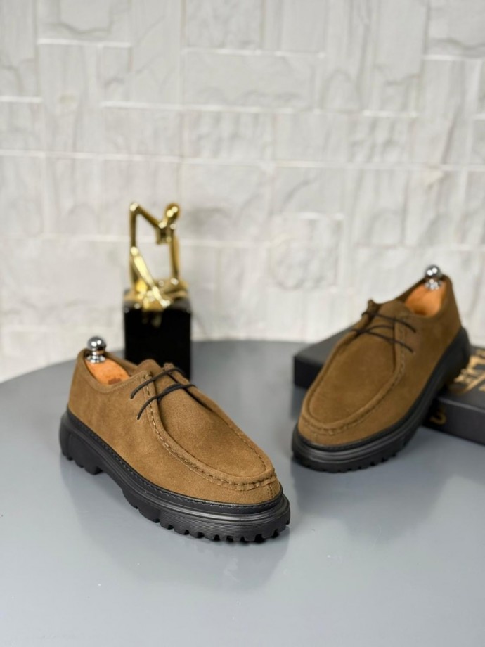 YENİ SEZON ZRA PREMİUM CASUAL MODEL - HAKİ YEŞİLİ SÜET