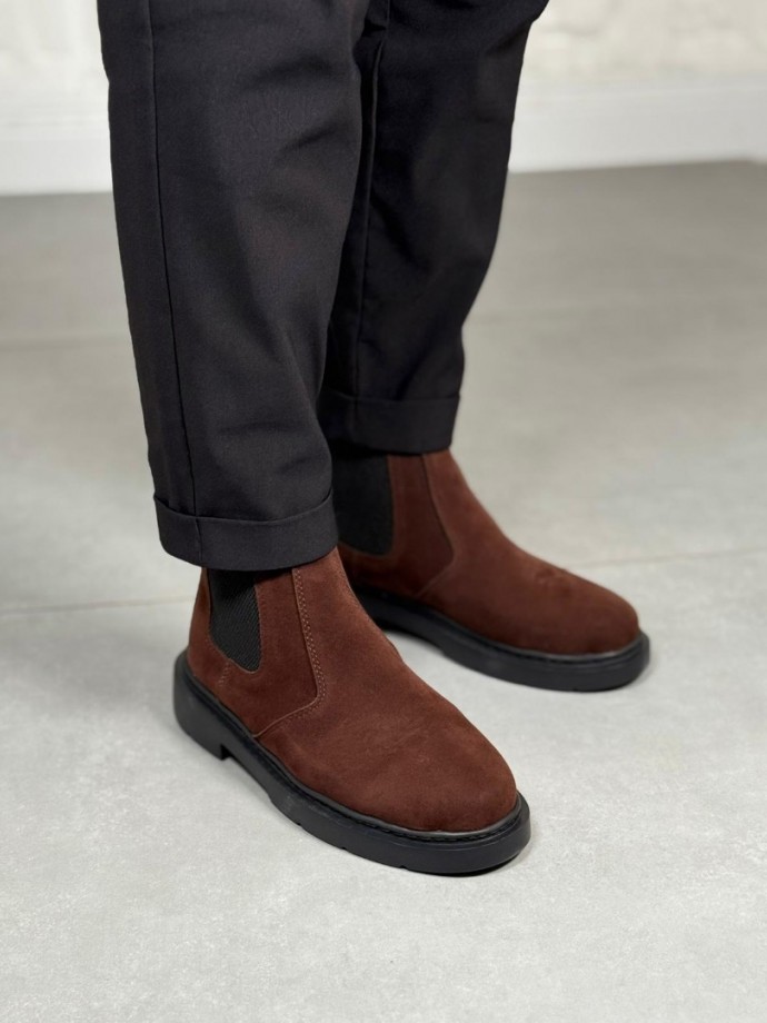  2025 KAHVERENGİ SÜET ZRA EVA TABAN BOT - KAHVERENGİ SÜET