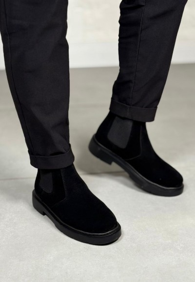  2025 SİYAH SÜET ZRA EVA TABAN BOT - SİYAH SÜET