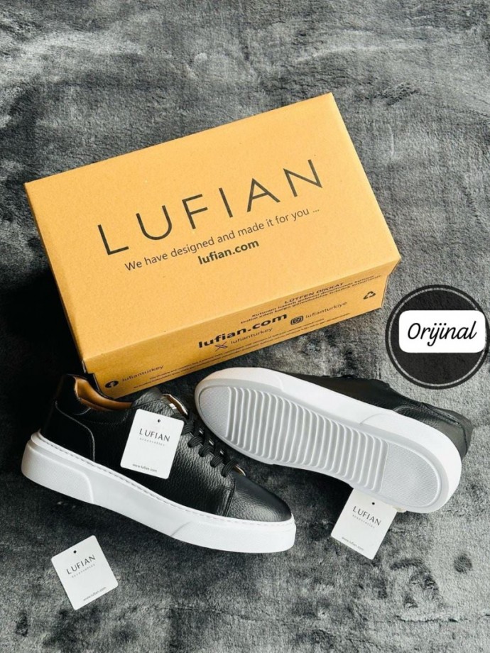 YENİ SEZON LFN CASUAL MODEL - SİYAH MAT DERİ