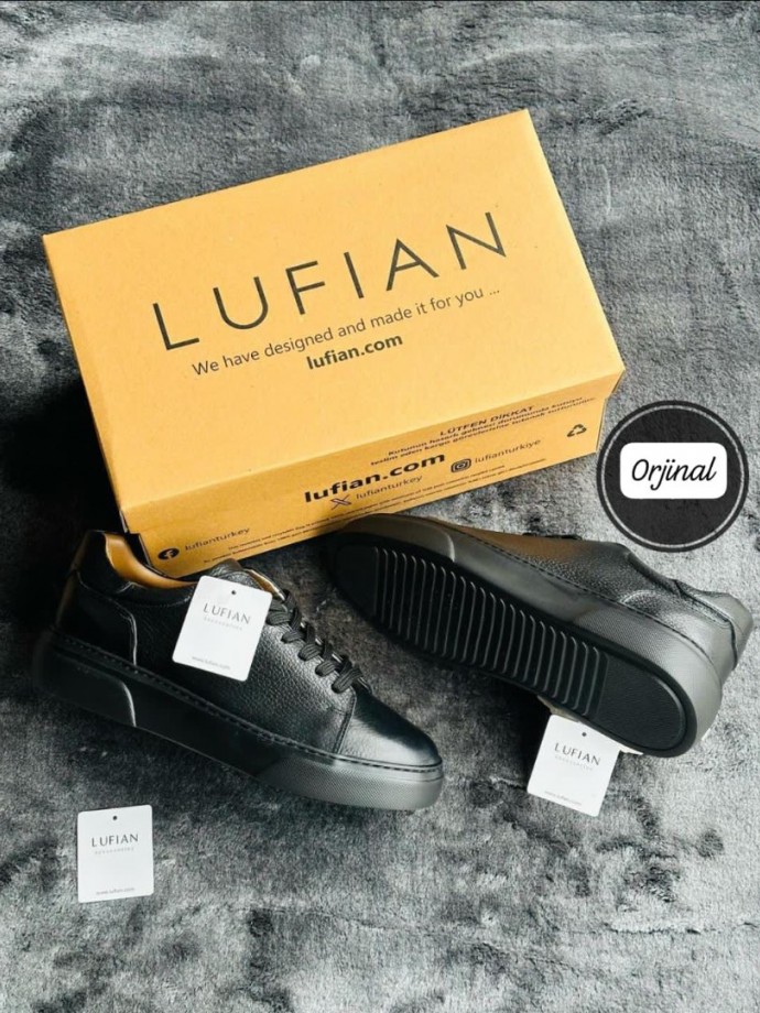 YENİ SEZON LFN CASUAL MODEL - SİYAH MAT DERİ