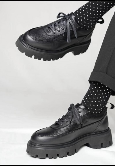 YENİ SEZON ZR CASUAL MODEL - SİYAH DERİ