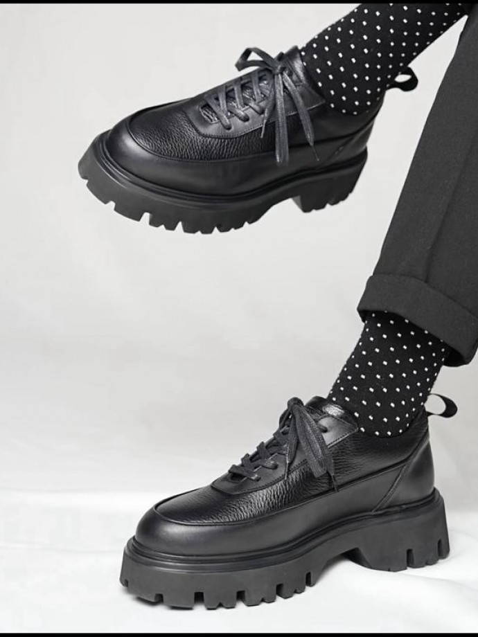 YENİ SEZON ZR CASUAL MODEL - SİYAH DERİ