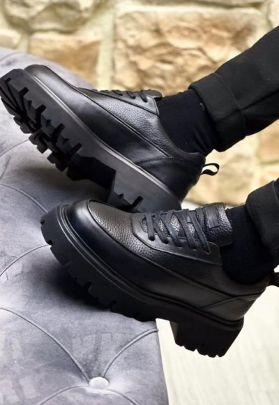 YENİ SEZON ZR CASUAL MODEL - SİYAH DERİ