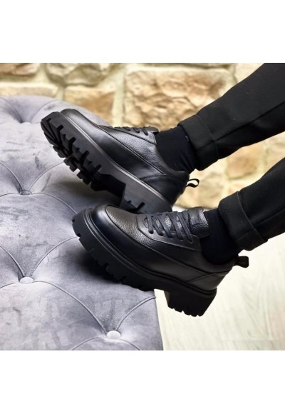 YENİ SEZON ZR CASUAL MODEL - SİYAH DERİ