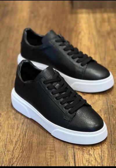 YENİ SEZON CASUAL SR MODEL - SİYAH PÜTÜR DERİ YENİ SEZON CASUAL SR MODEL - SİYAH PÜTÜR DERİ