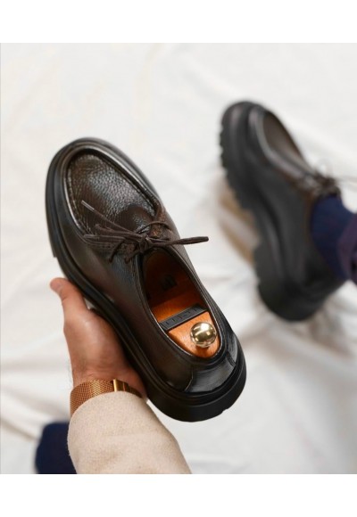 YENİ SEZON ZR CASUAL MODEL - KAHVERENGİ SÜET DERİ