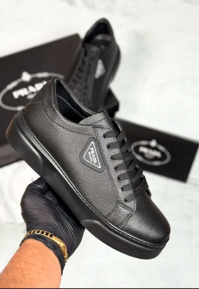 YENİ SEZON PRD PREMIUM CASUAL MODEL - SİYAH RUGAN DERİ