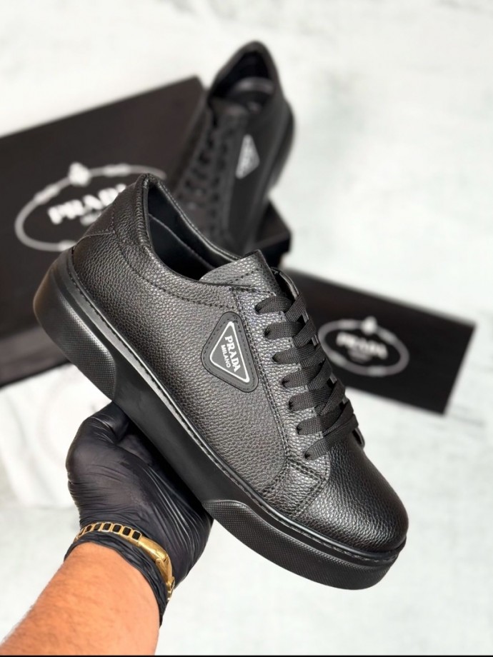 YENİ SEZON PRD PREMIUM CASUAL MODEL - SİYAH RUGAN DERİ