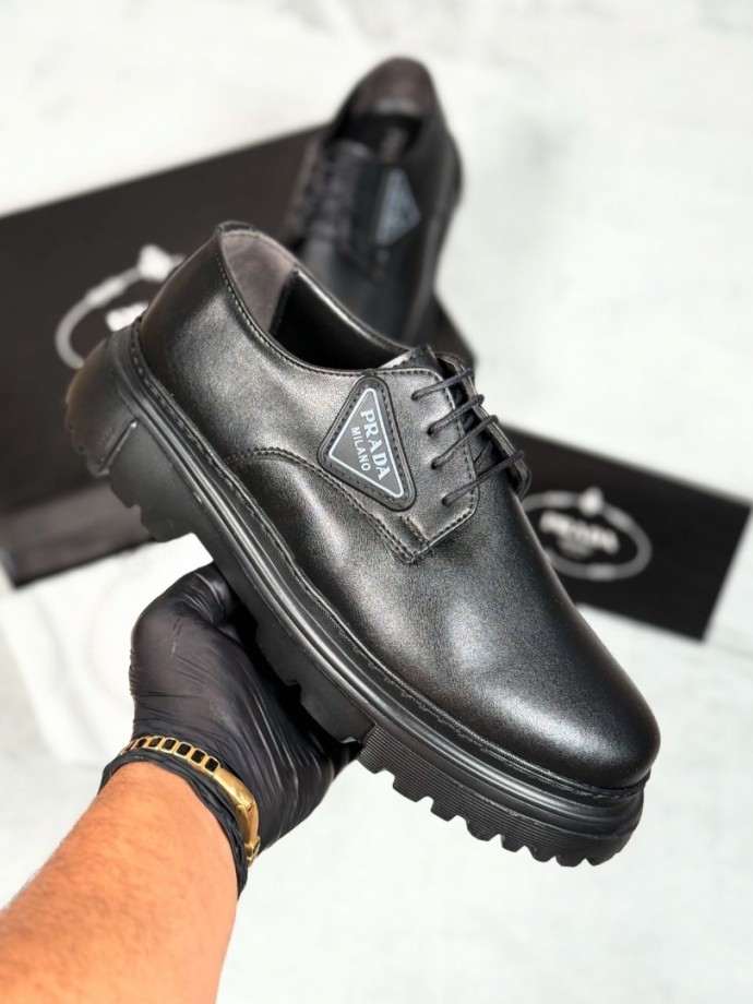 YENİ SEZON PRD PREMIUM CASUAL MODEL - SİYAH MAT DERİ