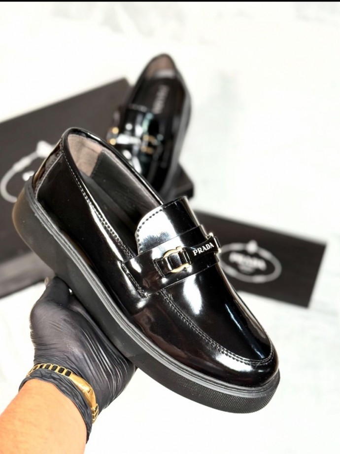 YENİ SEZON PRD PREMIUM CASUAL MODEL - SİYAH RUGAN DERİ