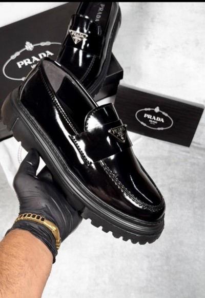 YENİ SEZON PRD PREMIUM CASUAL MODEL - SİYAH RUGAN DERİ