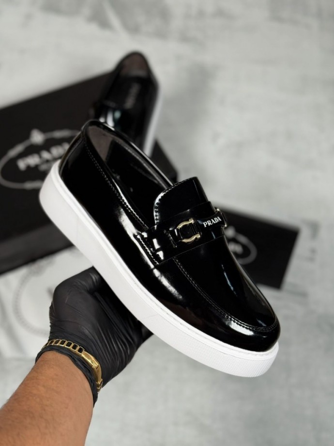 YENİ SEZON PRD PREMIUM CASUAL MODEL - SİYAH RUGAN DERİ