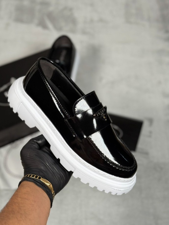 YENİ SEZON PRD PREMIUM CASUAL MODEL - SİYAH RUGAN DERİ