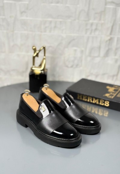 YENİ SEZON LV PREMIUM CASUAL MODEL - SİYAH RUGAN DERİ