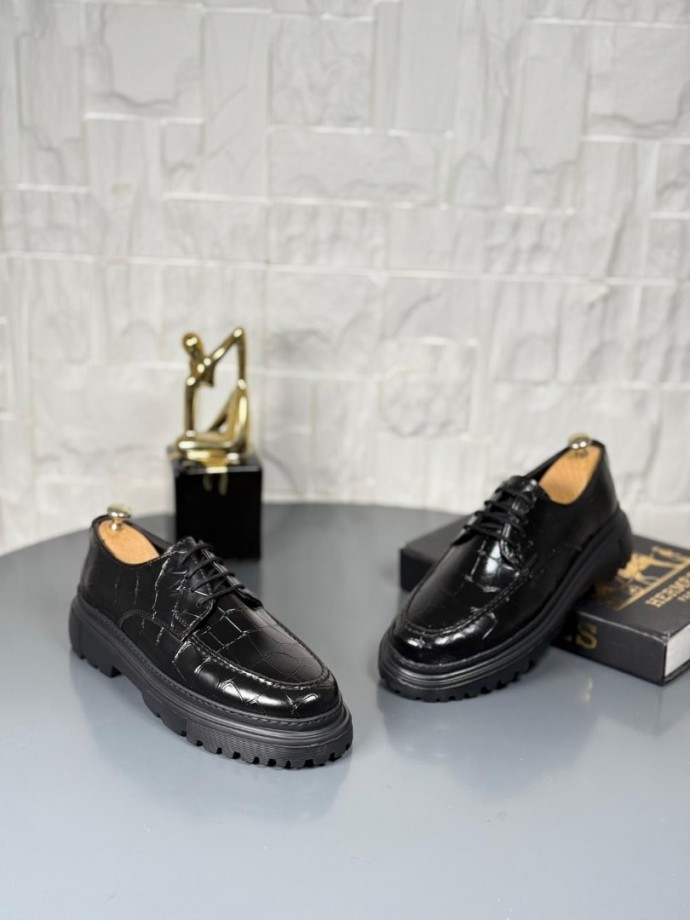 YENİ SEZON ZR PREMIUM MODEL - SİYAH KROKAN DERİ