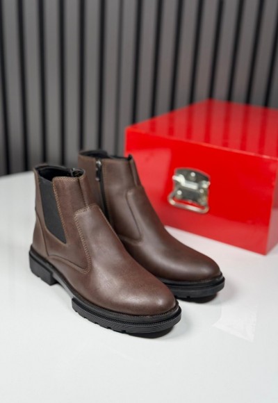 2025 CRAZY DERİ FERMUARLI KAHVE  BOT - KAHVE DERİ  BOT