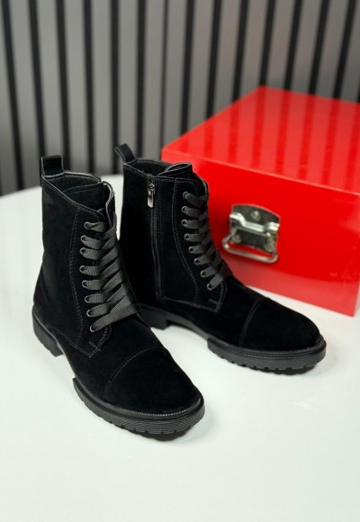 2025 POSTAL SİYAH SÜET BOT - SİYAH SÜET BOT