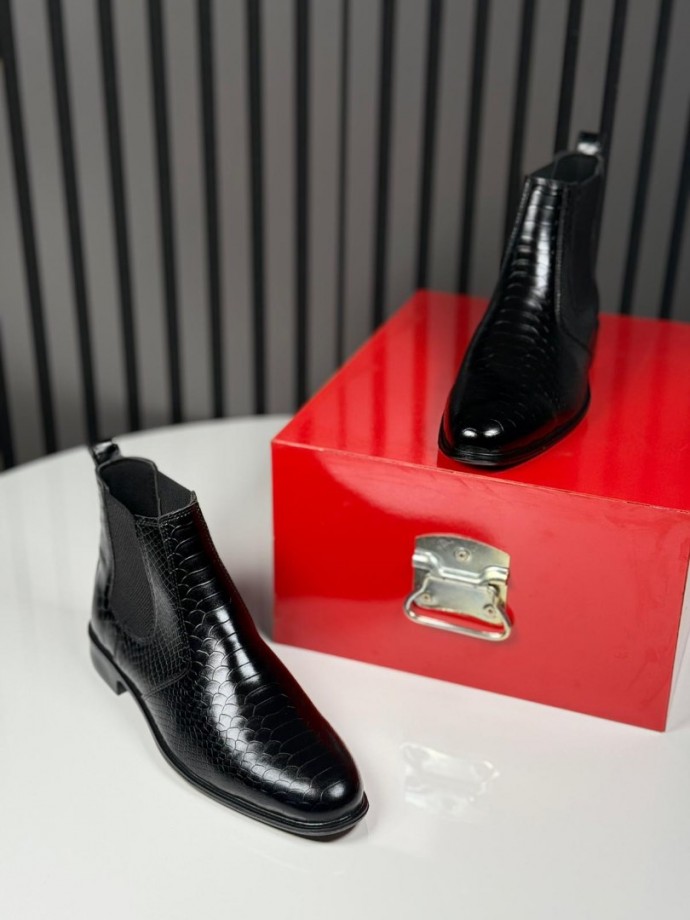 2025 CHELSEA KLASİK İTALYAN KROKAN BOT - KROKAN SİYAH BOT