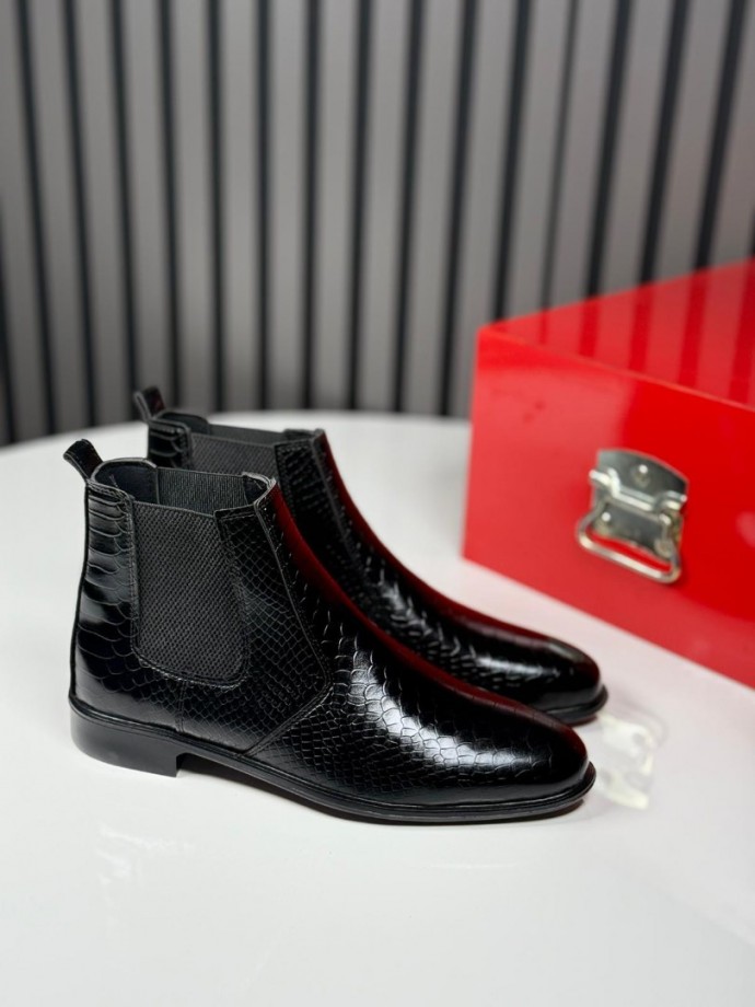 2025 CHELSEA KLASİK İTALYAN KROKAN BOT - KROKAN SİYAH BOT