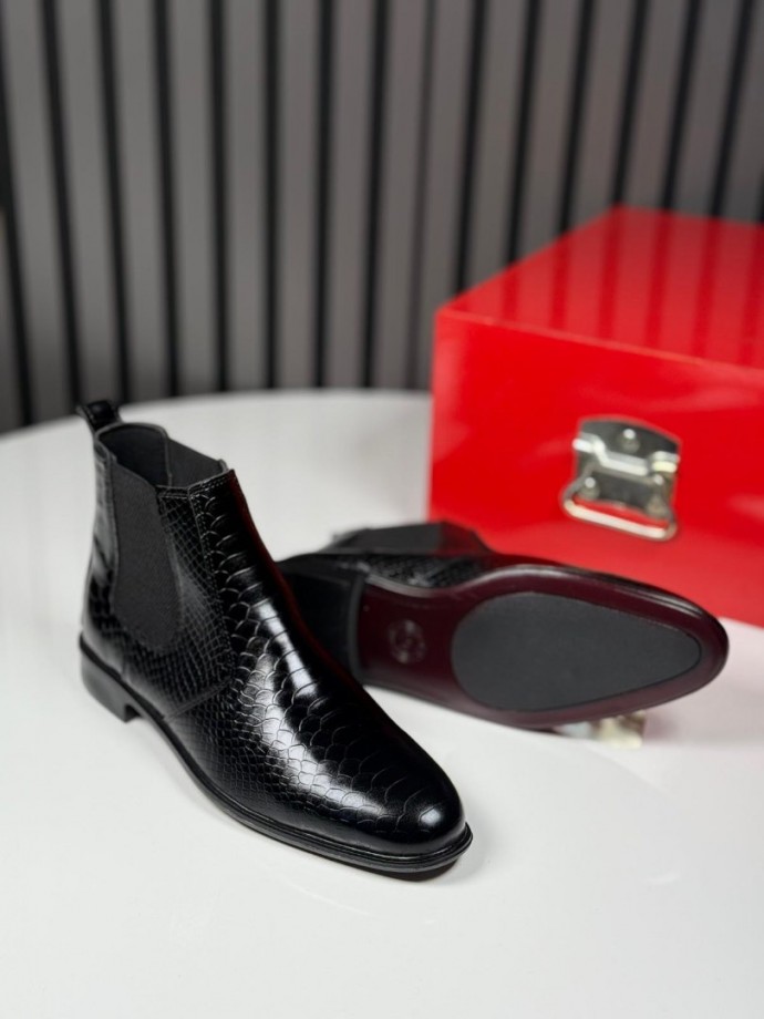 2025 CHELSEA KLASİK İTALYAN KROKAN BOT - KROKAN SİYAH BOT