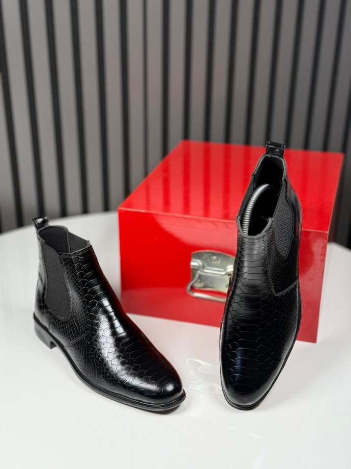 2025 CHELSEA KLASİK İTALYAN KROKAN BOT - KROKAN SİYAH BOT