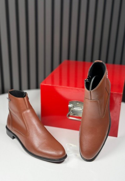 2025 PRD KLASİK İTALYAN TABA DERİ BOT - TABA DERİ  BOT