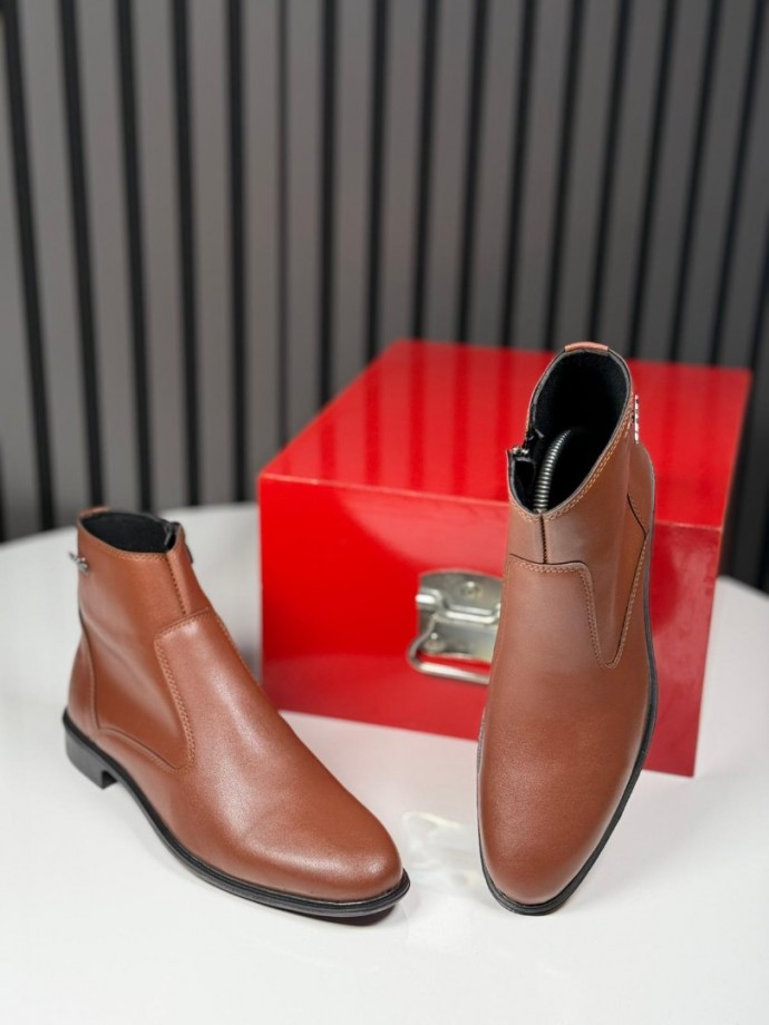 2025 PRD KLASİK İTALYAN TABA DERİ BOT - TABA DERİ  BOT