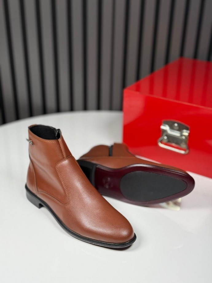 2025 PRD KLASİK İTALYAN TABA DERİ BOT - TABA DERİ  BOT