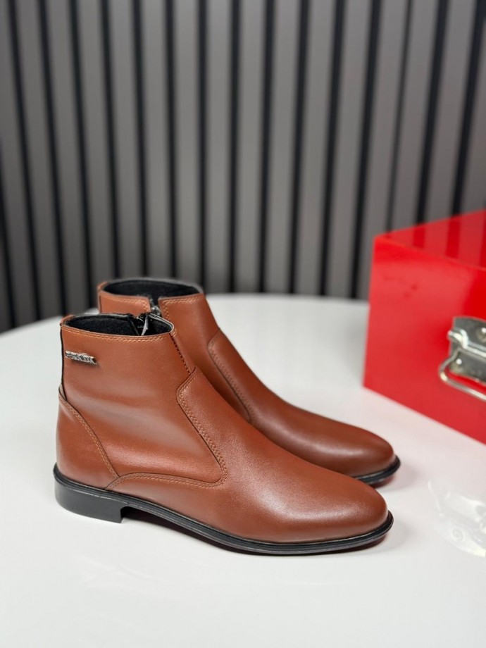 2025 PRD KLASİK İTALYAN TABA DERİ BOT - TABA DERİ  BOT